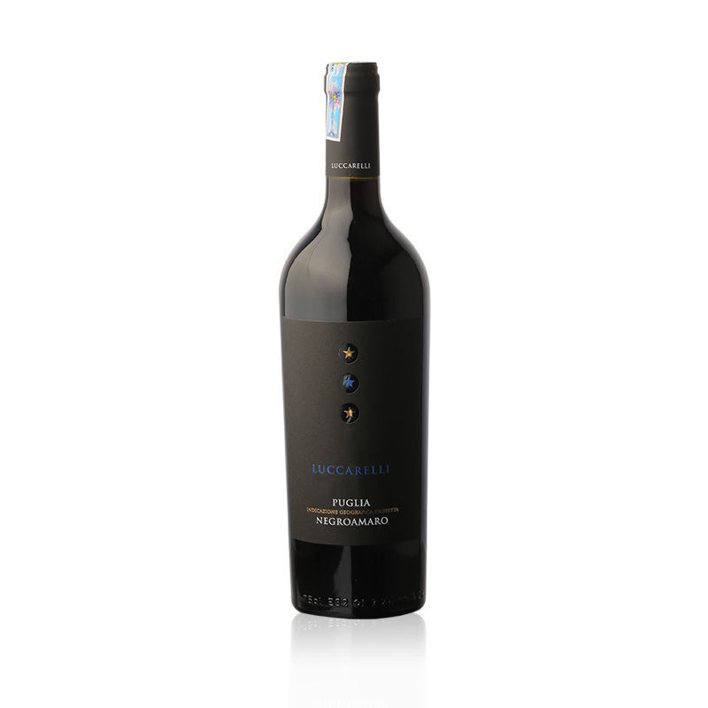 Rượu vang Ý Luccarelli Negroamaro Puglia IGT 